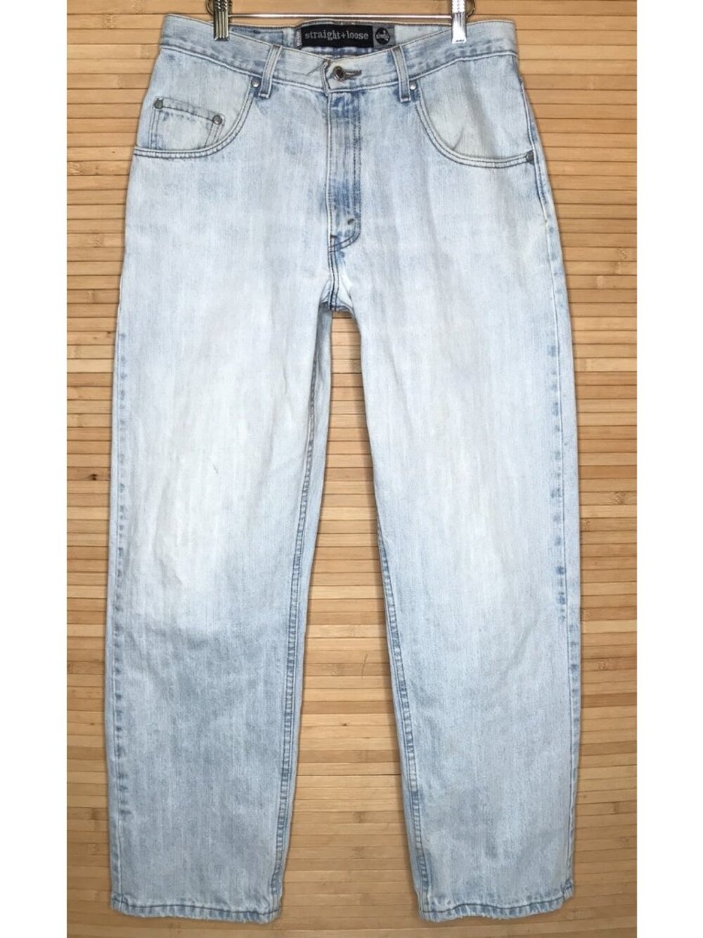 Vintage 00’s Levi’s Silver Tab Loose Light Wash Jeans Sz 33 x 31